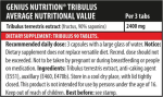 Tribulus 90Tabs/30Serv - Image 2
