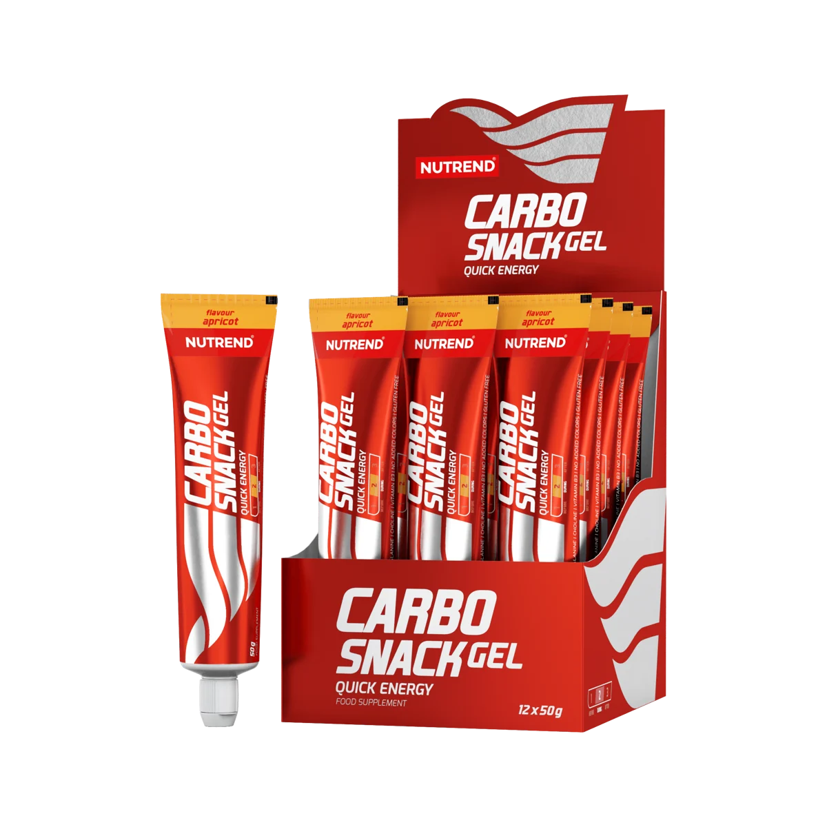 kv85lm7p Carbosnack Tube Apricot 50g - Image 1