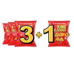 3+1 ΔΩΡΟ Fitking Delicious Protein Chips Sweet Paprika 60g
