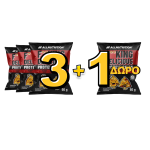3+1 ΔΩΡΟ Fitking Delicious Protein Chips BBQ 60g