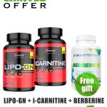 Lipo-GN + iCarnitine + Δώρο Berberine