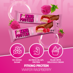 Fitking Protein Wafer Raspberry flavor 37g - Image 2